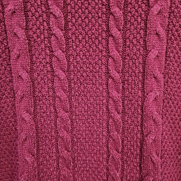 The Limited purple short sleeved sweater - Picture 6 of 8